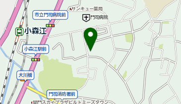北九州市立 大里東児童館の地図画像