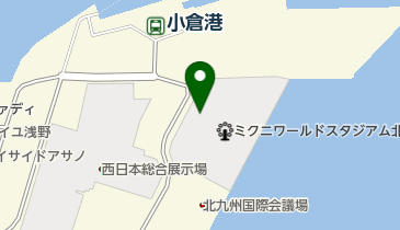 北九州市立 北九州スタジアムの地図画像