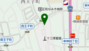 北九州市立 十三塚霊園の地図画像