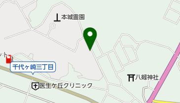 北九州市立 本城霊園の地図画像