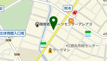 から揚げのたっちゃんの地図画像