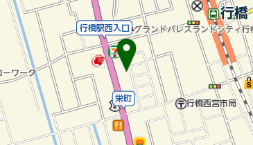 中津からあげもり山行橋店の地図画像