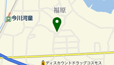 放課後クラブにじいろ泉の地図画像