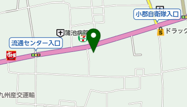 小郡オリーブ整体院の地図画像