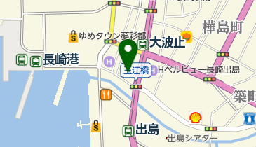 JTB長崎支店 国内団体旅行の地図画像