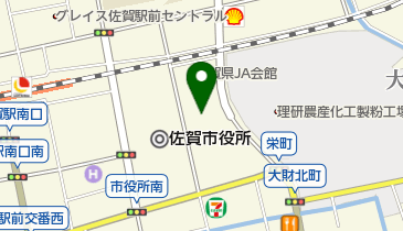 自衛隊佐賀地方協力本部 佐賀募集案内所の地図画像