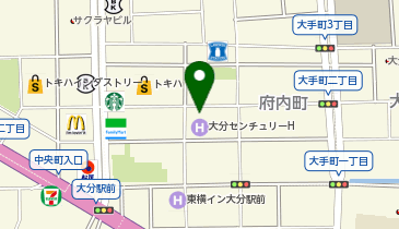 自啓館個別指導予備校の地図画像