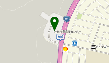 労働者健康安全機構沖縄産業保健総合支援センターの地図画像