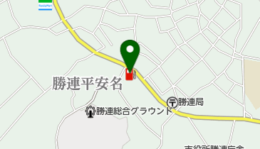 有限会社新石油勝連給油所の地図画像
