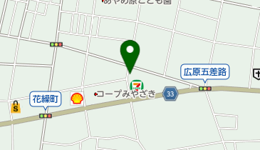 タイヤショップ若松の地図画像