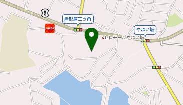 やよい坂聖書バプテスト教会の地図画像