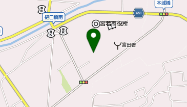 宮若市役所 本庁舎 教育委員会 社会教育課の地図画像