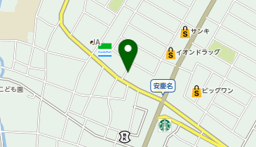 トラッキーズの地図画像