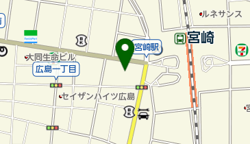 九州FG証券株式会社宮崎支店の地図画像