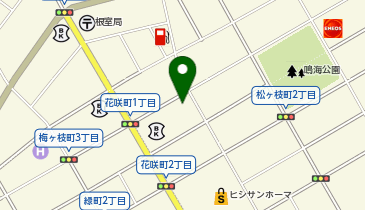 肉のいしばしの地図画像