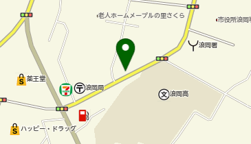 アースサポート青森浪岡の地図画像
