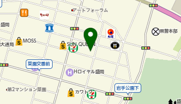 八栄堂の地図画像