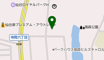 宮城県予防医学協会(一般財団法人)の地図画像