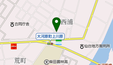 宮城県自動車整備振興会(一般社団法人)仙南支部の地図画像