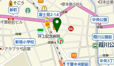 デジタルハリウッドSTUDIO千葉の地図画像