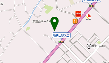 つり具のブンブン埼玉狭山店の地図画像