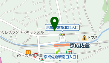 株式会社ケイハイ佐倉支店の地図画像