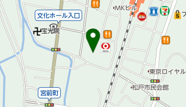 喜久屋書店松戸店の地図画像