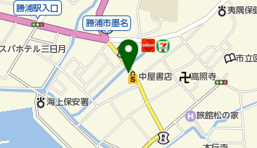 かしわ弁当の地図画像