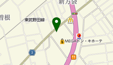 HAIRSALOONの地図画像