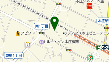 味道楽庄家の地図画像