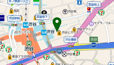 キールズ渋谷ヒカリエ店の地図画像