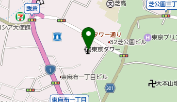 やよい軒東京タワー店の地図画像