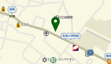 株式会社くるまのハチオウジの地図画像