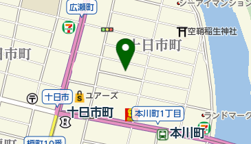 神道信行教島神社の地図画像