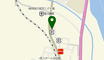 成広タクシー 金川営業所の地図画像