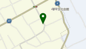 ヒトツブビーズ店の地図画像
