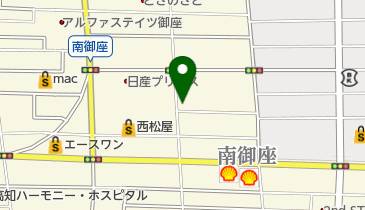 ブックカフェイソップの台所の地図画像