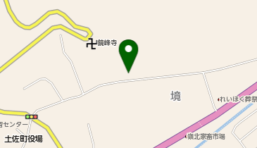 高知県農業協同組合れいほく支所 米粉製粉工場の地図画像