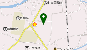 ケアセンターさかわの地図画像