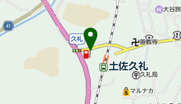 久礼サイクルの地図画像