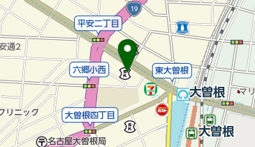 ミズノゴルフスタジオ大曽根の地図画像