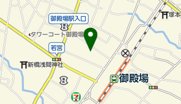 鶏小屋の地図画像