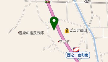 フィットイージー高山店の地図画像