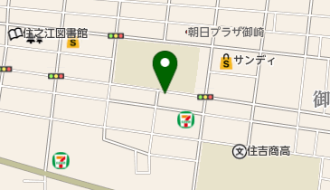 放課後等デイサービススマイル御崎の地図画像