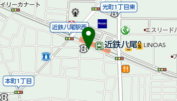 内藤証券株式会社八尾支店の地図画像