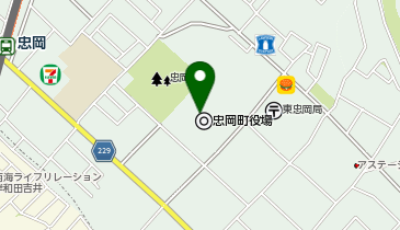 コパンスポーツセンター忠岡店の地図画像