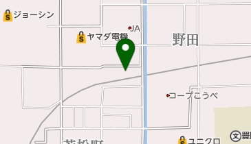 スパークとよおかの地図画像