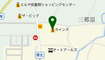ペットショップ犬の家カインズ梓川店の地図画像