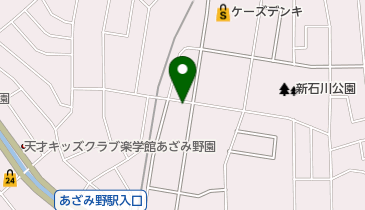 あざみ野どうぶつ医療センターの地図画像