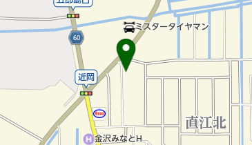 ピザウイリー金沢西店の地図画像